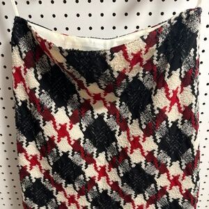 Nine West houndstooth skirt